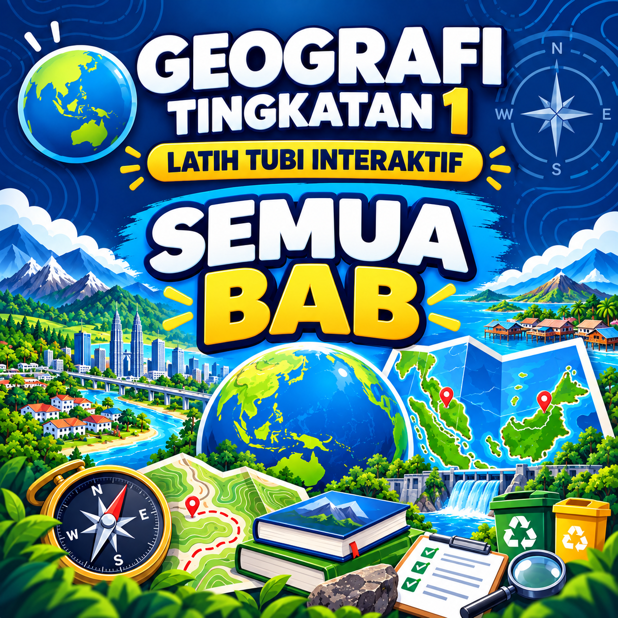Latih Tubi Geografi Tingkatan 1 Semua Bab