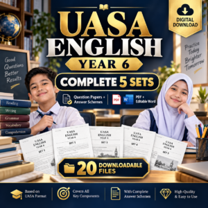 UASA English Year 6 – Complete 5 Sets
